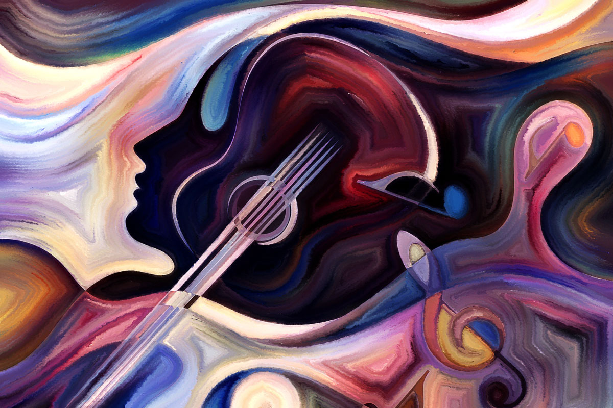 concert inspired paintings